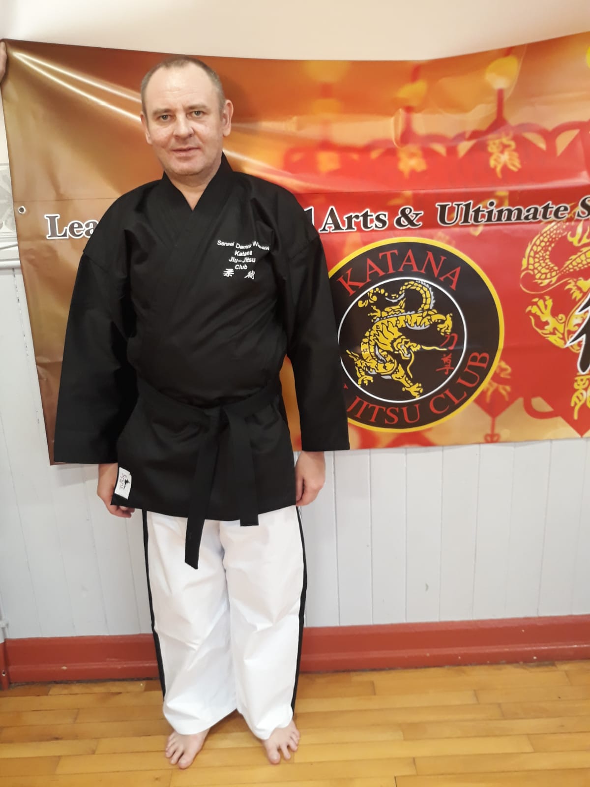 Sensei Derrick Wilshaw