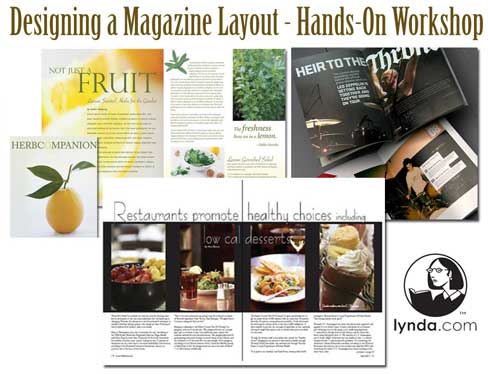 Magazine Design Workshop | designing a magazine layout hands on workshop from lynda Magazine Design Workshop | designing a magazine layout hands on workshop from lynda
