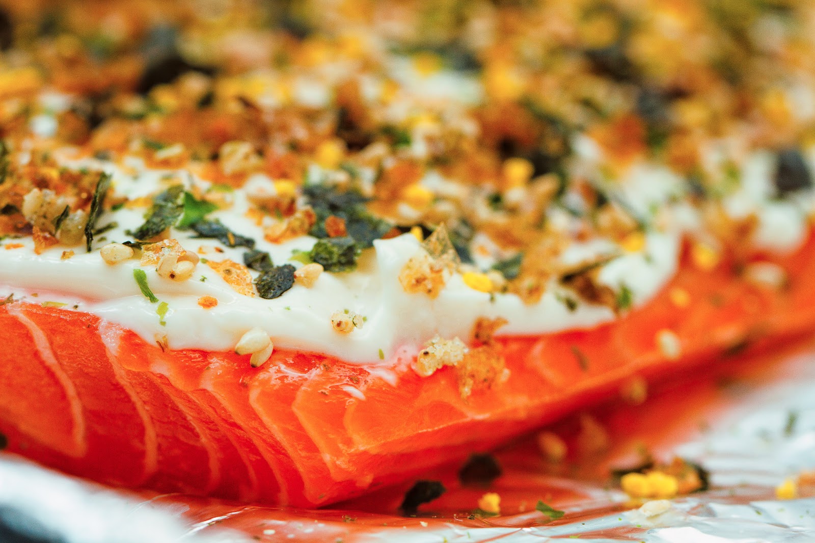 kruizing with kikukat Tribute to Uncle Furikake Salmon