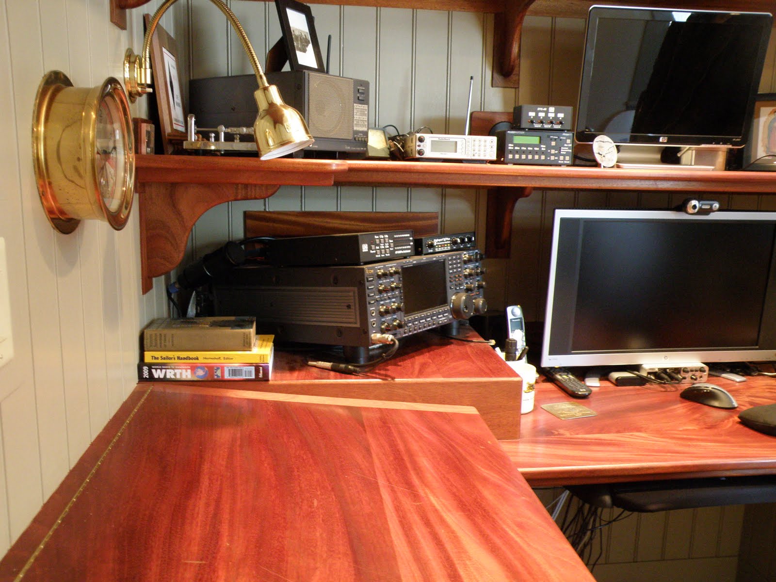 Rocket Brand Studios The Desk for the Ham Radio Guy