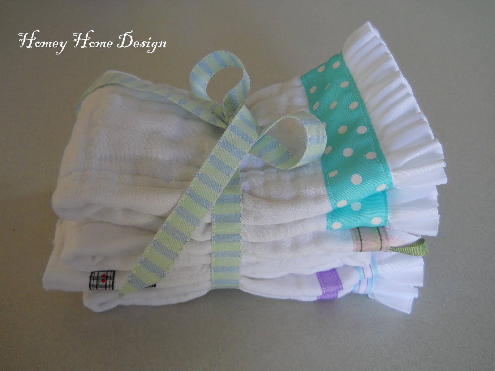 homey home design How to make burp cloths