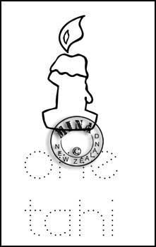 Maori Colouring Pages