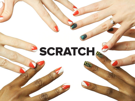 2. Scratch Nail Wraps - wide 5