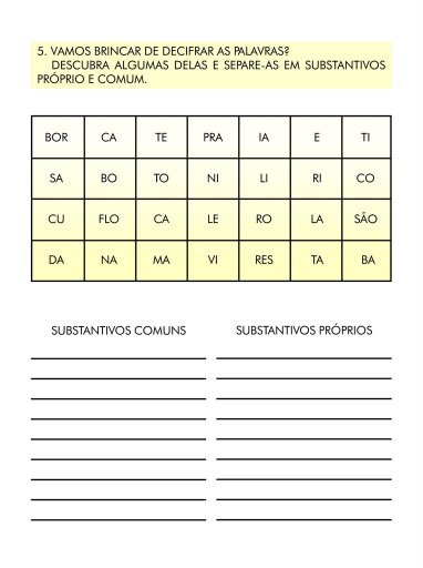 5 Substantivo próprio 5 Substantivo próprio