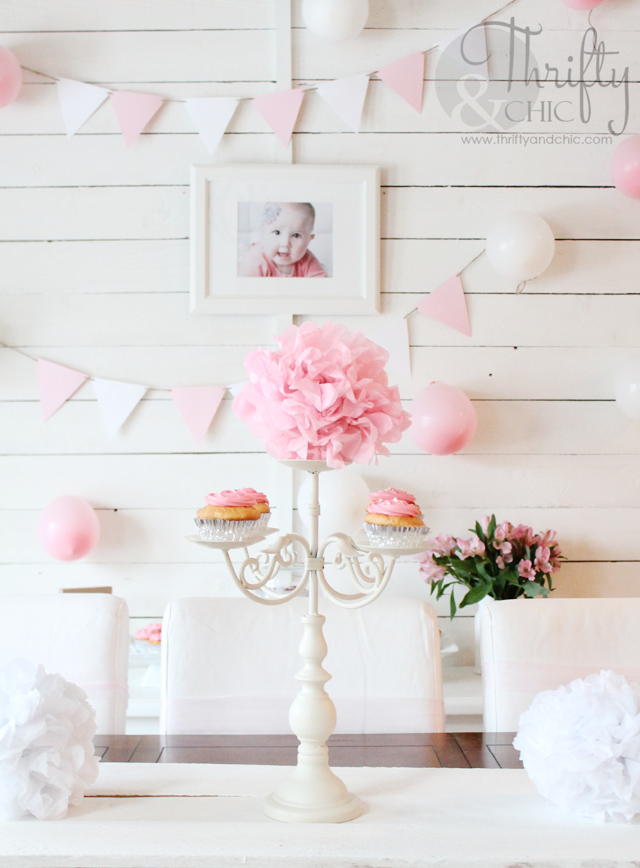 Cute decor ideas for a first birthday party or any girls birthday party