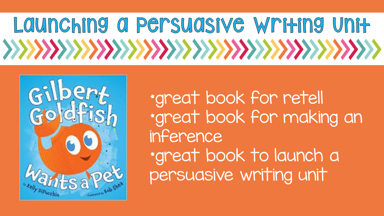 Persuasive Writing in Grade 1, Part 1 - What's on My Bookshelf