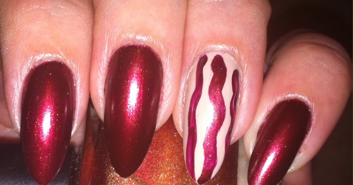 Fun With Nails Bacon Sunrise