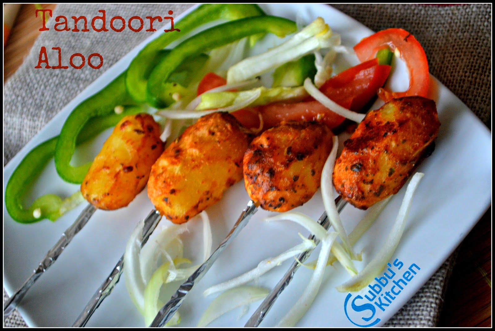 Tandoori Aloo | Baked Baby Potatoes Tandoori Aloo | Baked Baby Potatoes