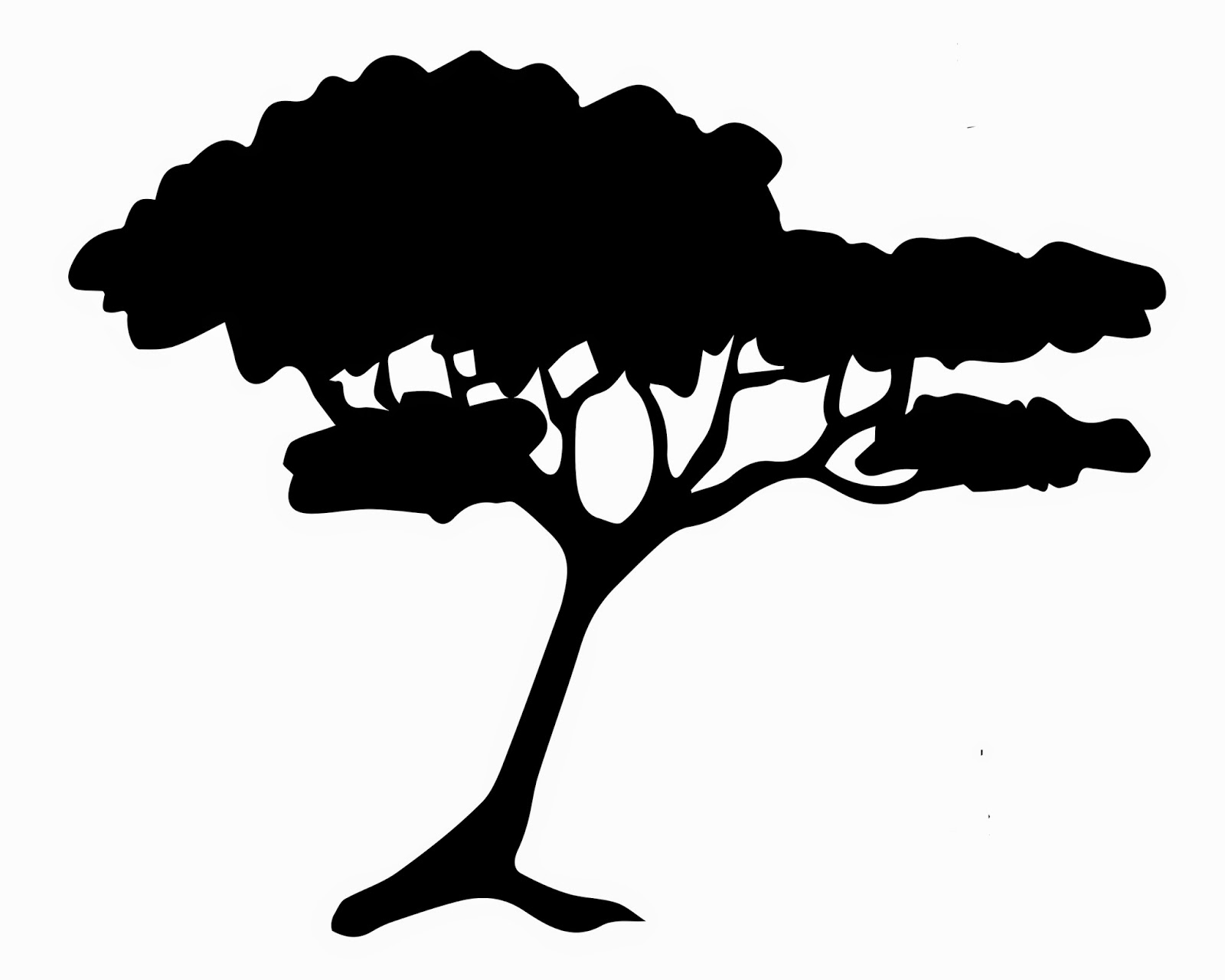 Tree Stencil Printable 1