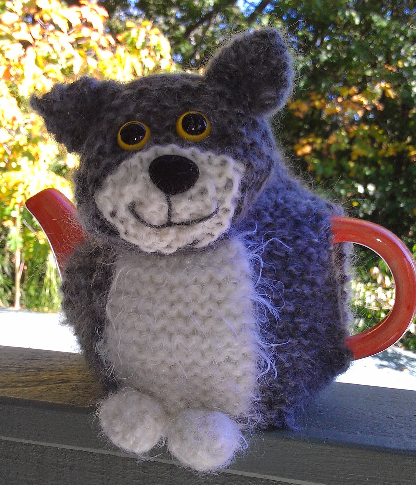 Craft a cure for cancer free tea cosy patterns Oliver Cat