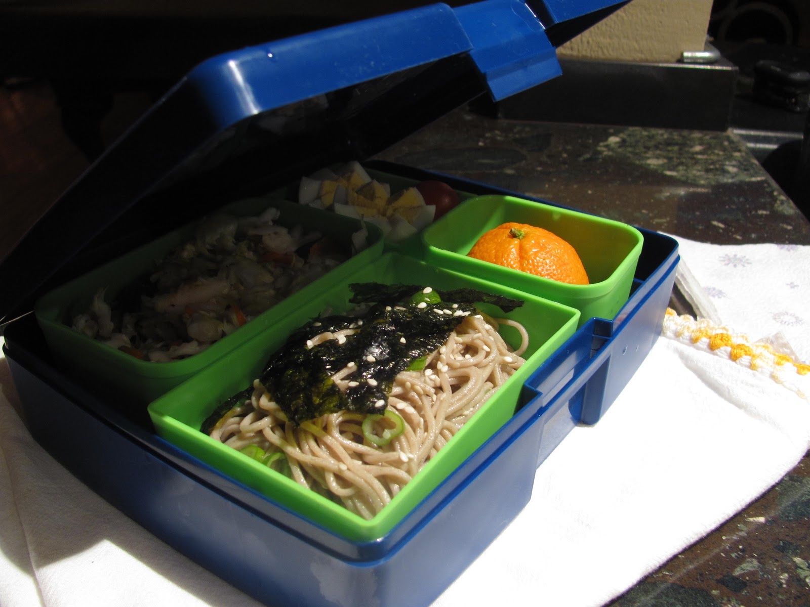 Soba Noodle Bento Lunch