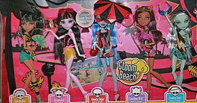 Monster High Gloom Beach 5er Pack