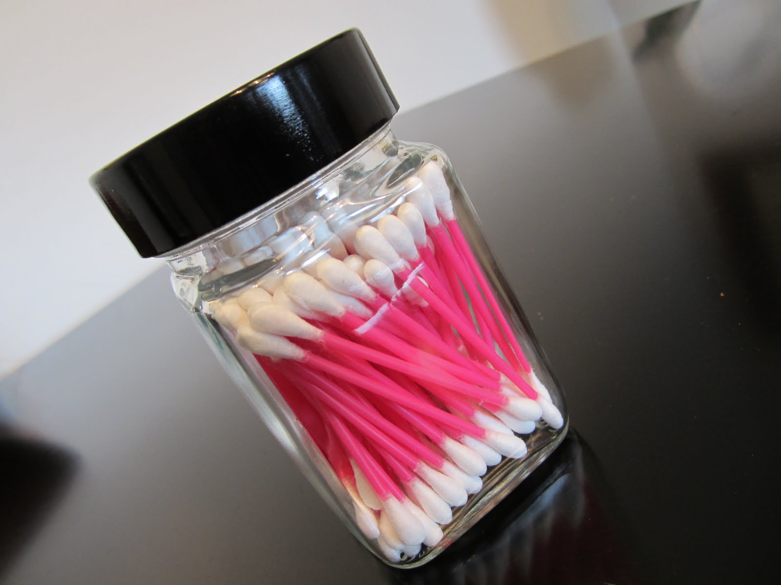 Love Sweet Love Whatever Wednesday...QTips Jar
