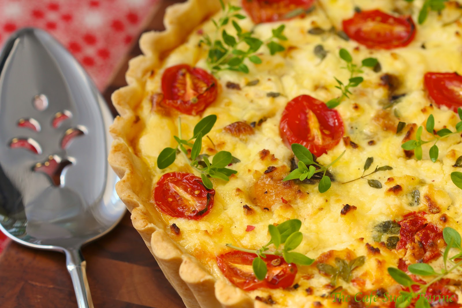 Ottolenghi's Very Full Roasted Vegetable Tart The Café Sucre Farine