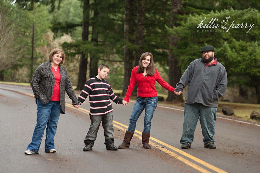 Family Holding Hands Photo