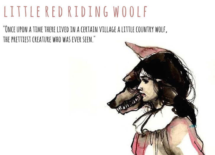 little red riding woolf