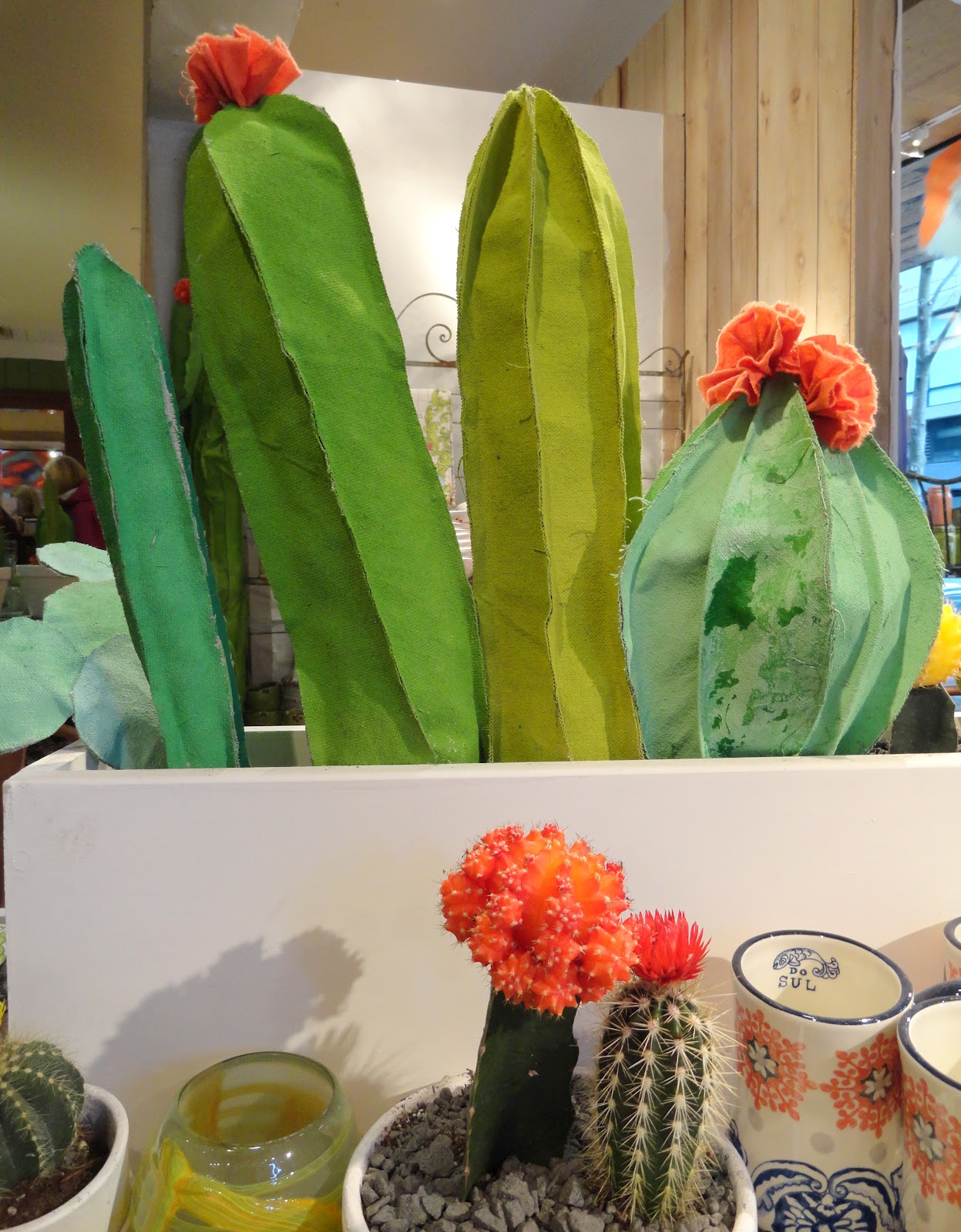 danger garden fabric cactus at Anthropologie