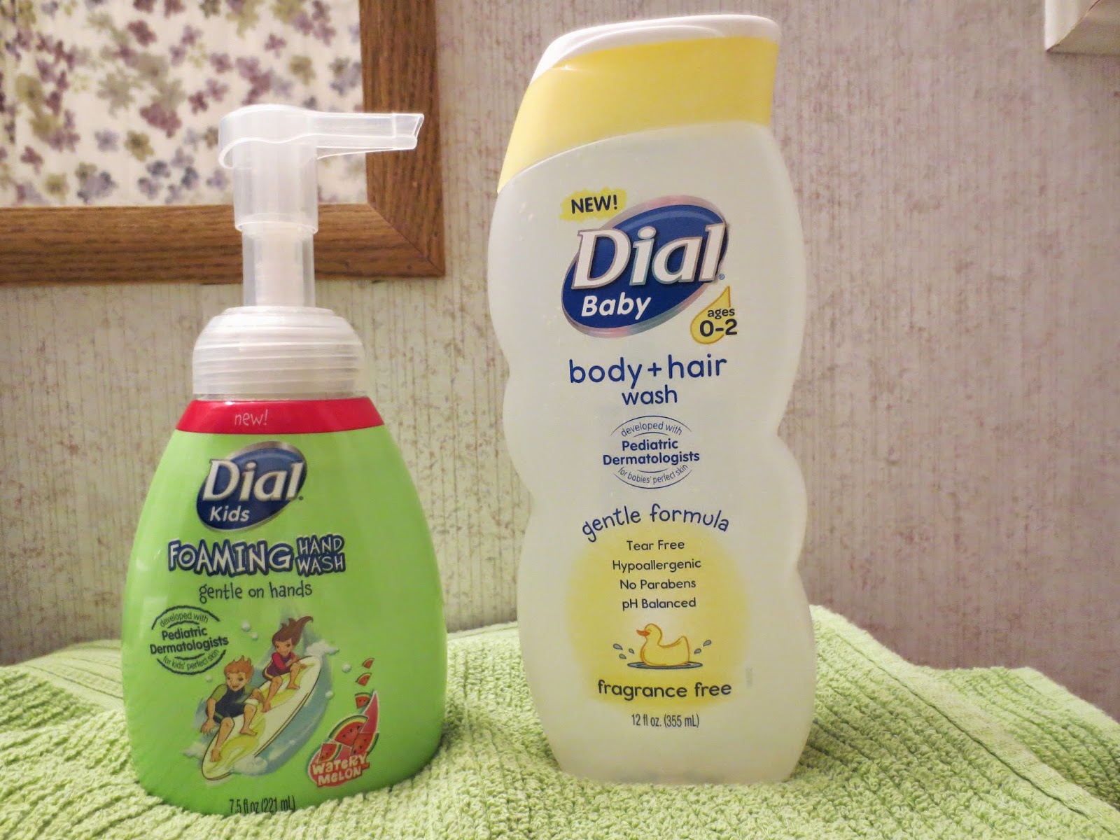 Gloria's Bits and Pieces Dial® Baby Body & Hair Wash and Dial® Kids