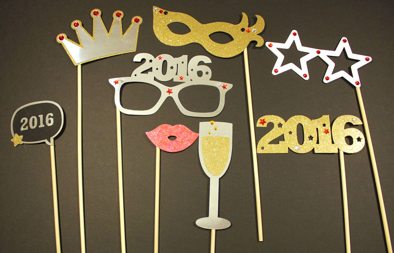 My Happy Place New Year's Eve Photo Props