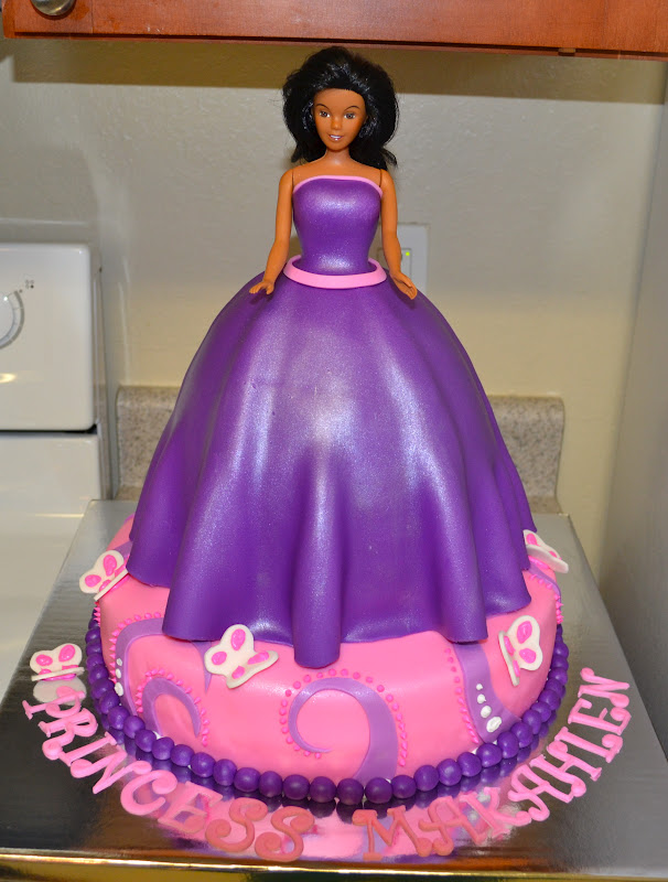 SweetCakeRN: Princess Barbie Cake