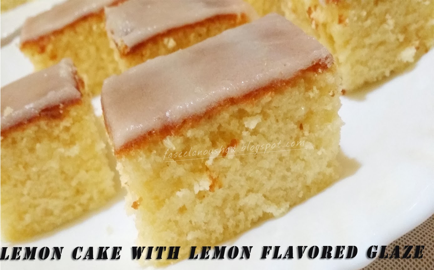 Lemon Cake With Lemon Glaze Recipe Lemon Cake With Lemon Glaze Recipe