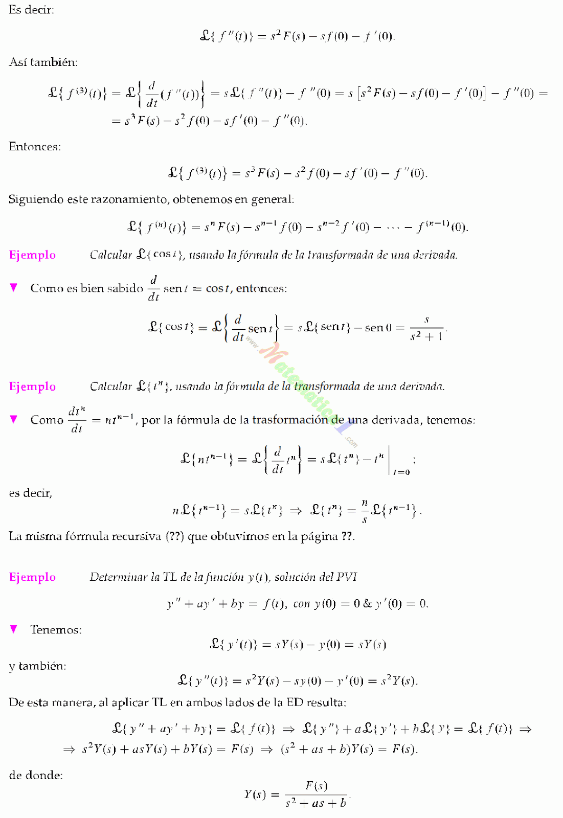 EJERCICIOS DE APLICACION DE LA DERIVADA ejercicios de aplicacion de la derivada: