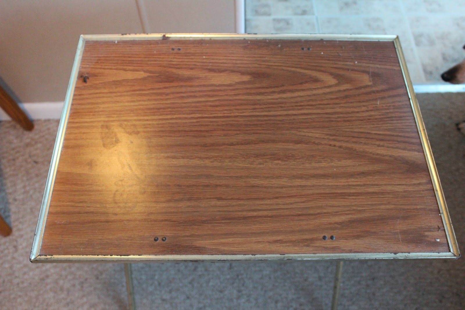 Snug Harbor Bay Repurposed TV Trays