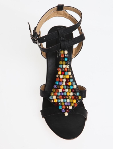 sandales perles