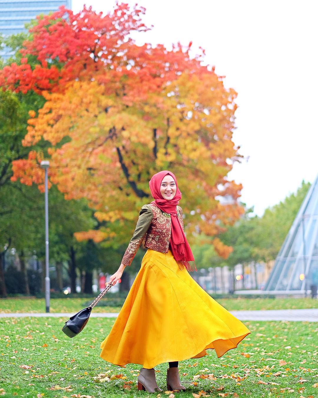Pilihan Model Baju Hijab Dian Pelangi Terbaru 2016