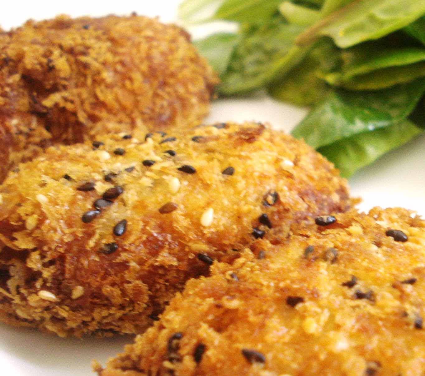 Presque végé Croquettes de tofu méditerranéennes