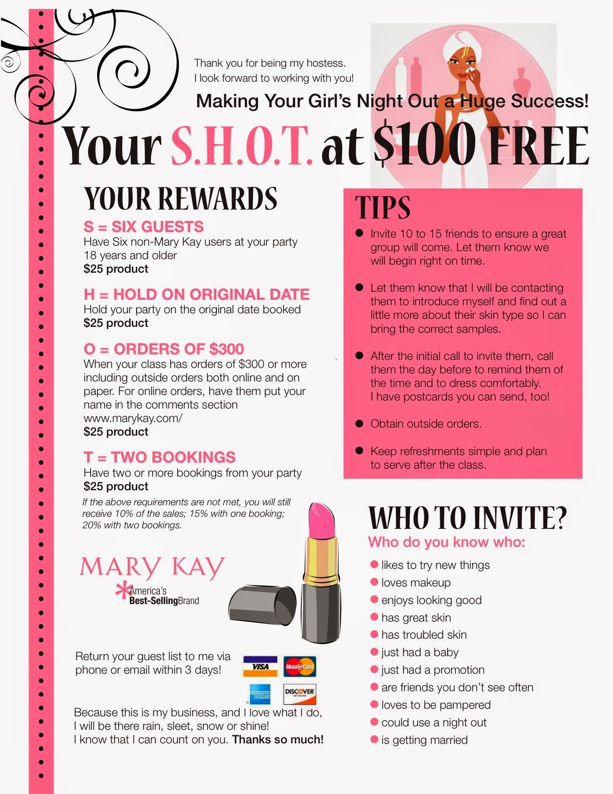 Mary Kay Pink Pistols Customers