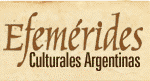Efemerides culturales argentinas
