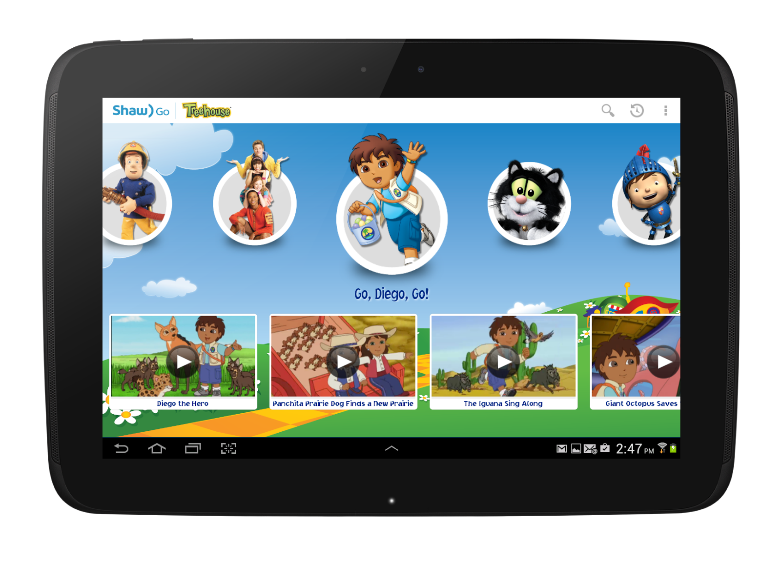 Shaw Communications Offers Free Treehouse & YTV Apps for Treehouse