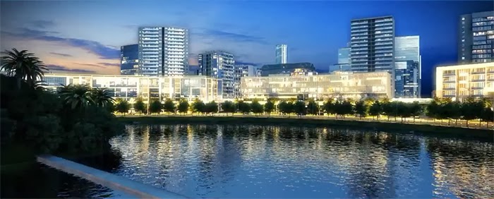 Khụ mua sắm Crescent Mall mang vẻ đẹp êm đềm lãng mạn của cầu ánh sao đẹp rực rỡ & hồ bán nguyệt lung linh Khụ mua sắm Crescent Mall mang vẻ đẹp êm đềm lãng mạn của cầu ánh sao đẹp rực rỡ & hồ bán nguyệt lung linh