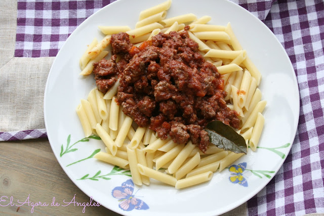 Macarrones A La Boloñesa