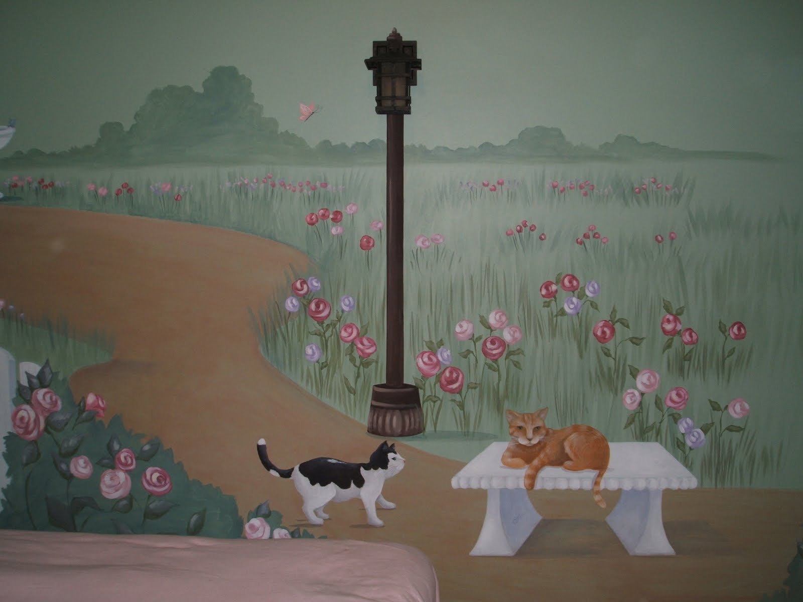 the dream painter™ wall murals Handpainted wall murals...a dream come