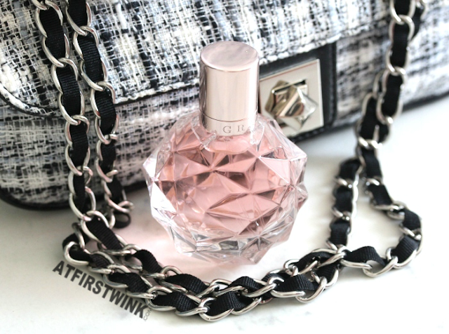 Ari by Ariana Grande fragrance chain bag