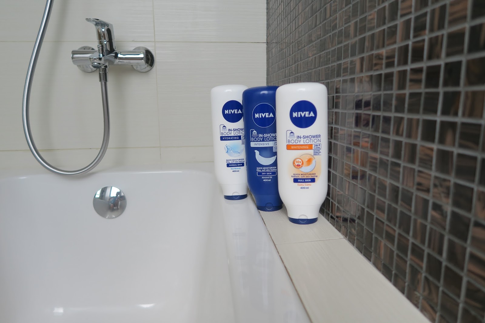 NIVEA InShower Skin Conditioner My Bathroom Staple Kaiting Hearts
