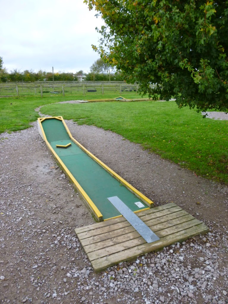 The Ham and Egger Files Crazy Golf at Mead Open Farm in Billington
