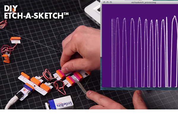 littleBits Arduino Kit Thialand - Diy Etch-A-Sketch