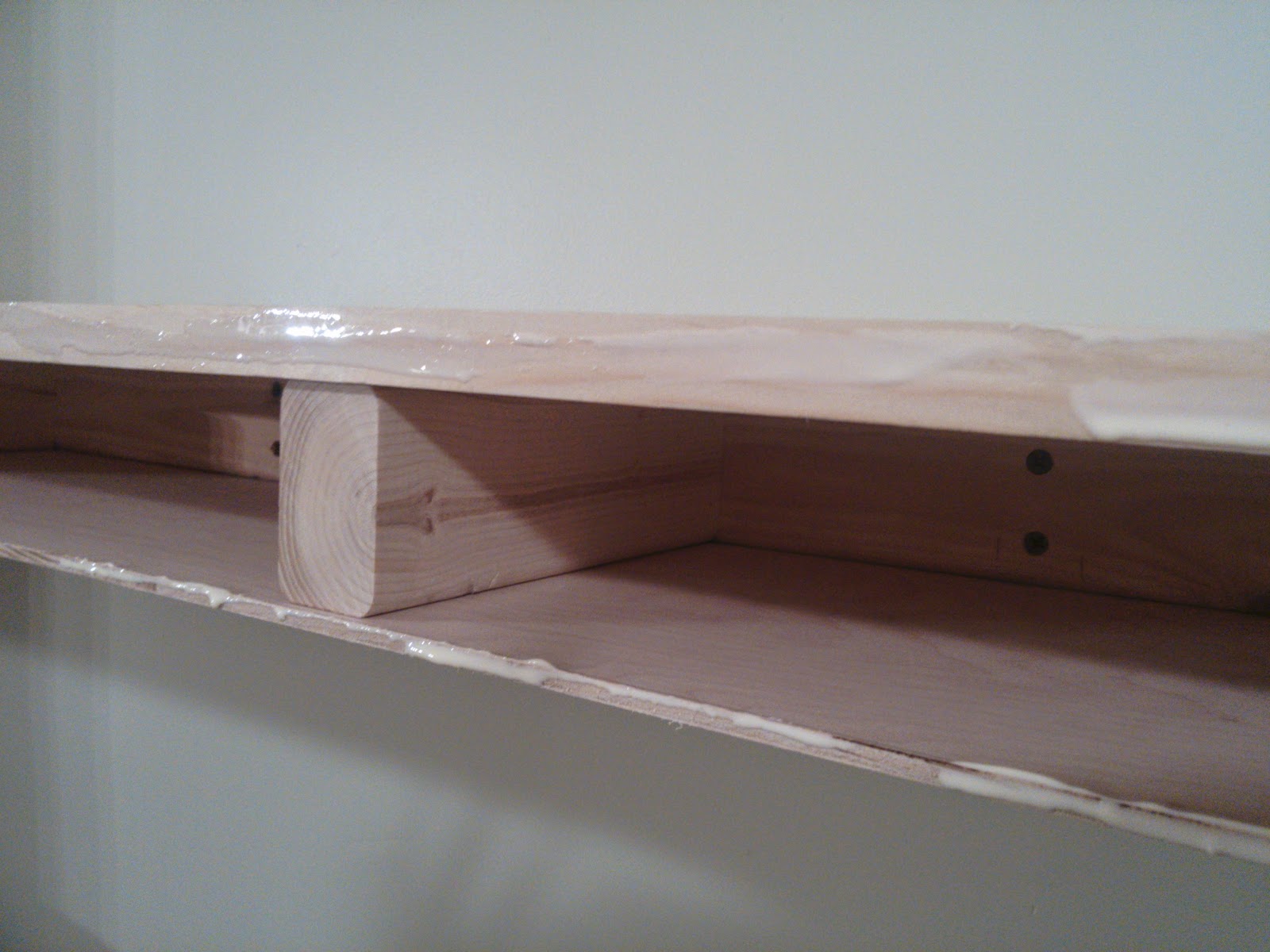 On Bliss Street DIY Floating Shelves for 20 each!