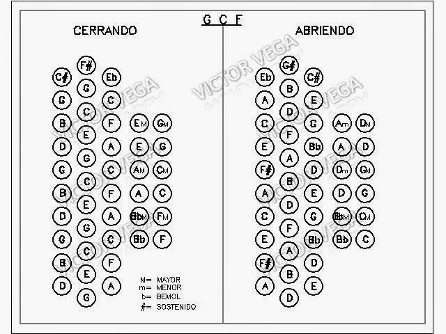 Clases y Lecciones de Acordeón Vallenato: ACORDEÓN GCF CONOCE TODAS SUS