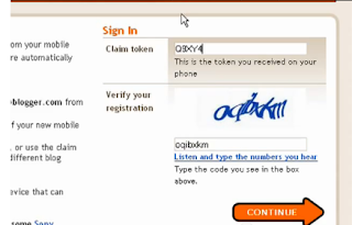 Cara claim token blogger mobile blogger mobile-claim token