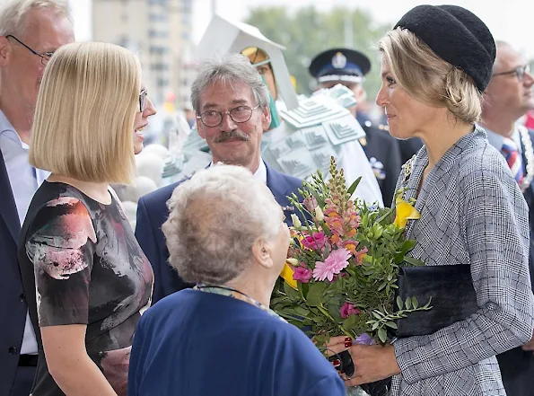 Queen Maxima of The Netherlands attended the celebrations of the National Huurdersdag (rentalday) 25th anniversary