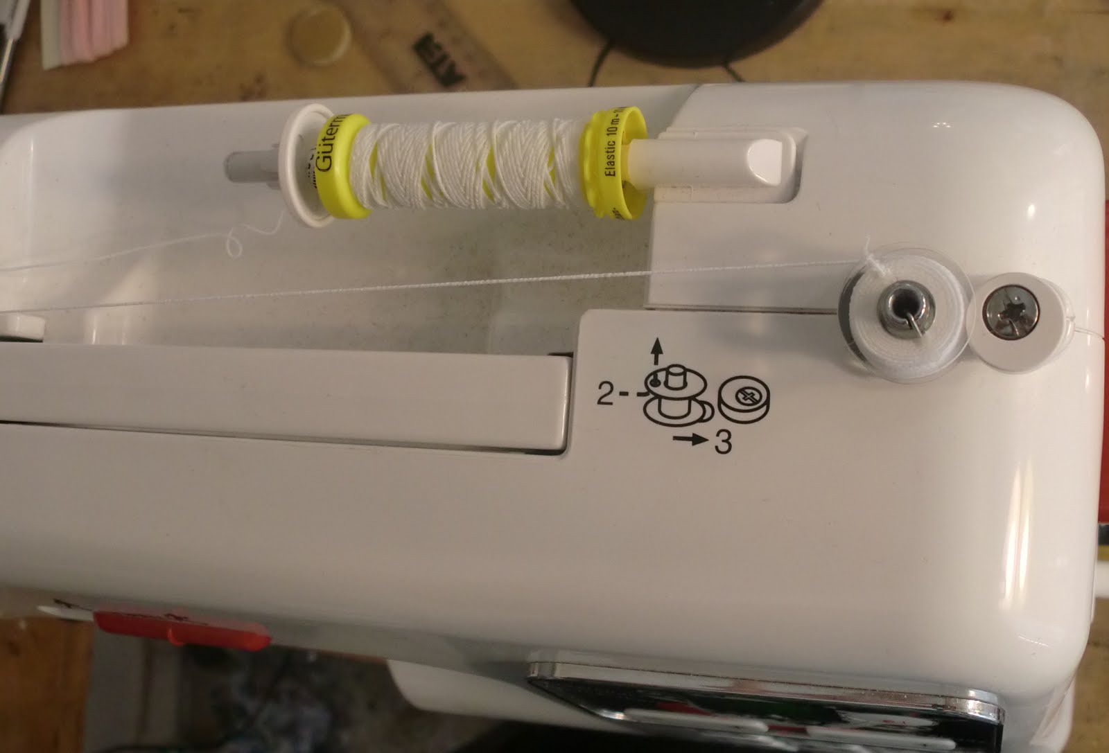 macaroni & cheese Tutorial How to Use Elastic Thread on a Peasant