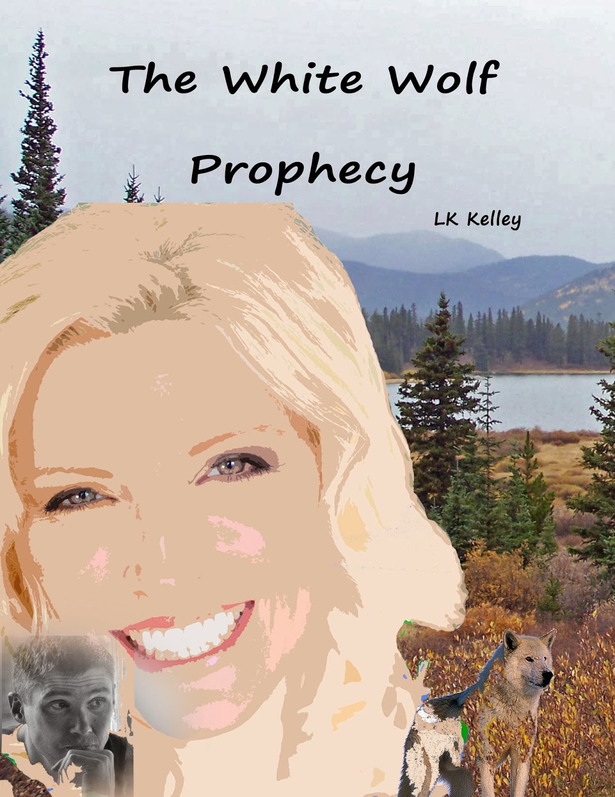 Original Concept Book Cover for The White Wolf Prophecy ~ Mating ~ Book 1