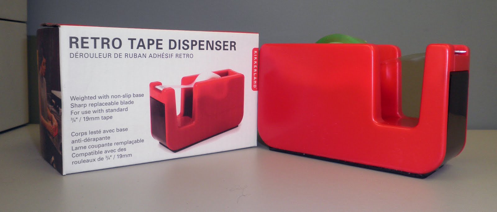 Pocket Blonde Kikkerland Retro Tape Dispenser