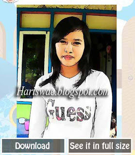 edit foto kartun lucu. bikin efek foto kartun secara online