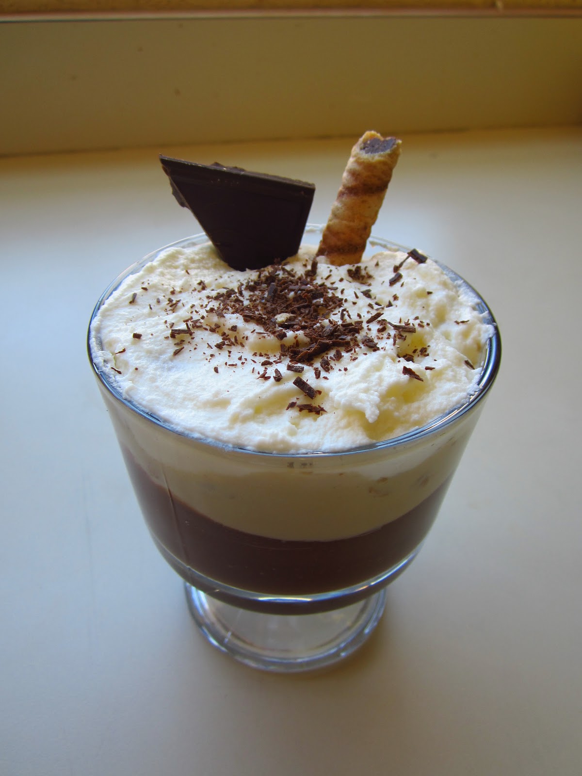 Cara's Creature Comforts Dark chocolate espresso mousse with coffee