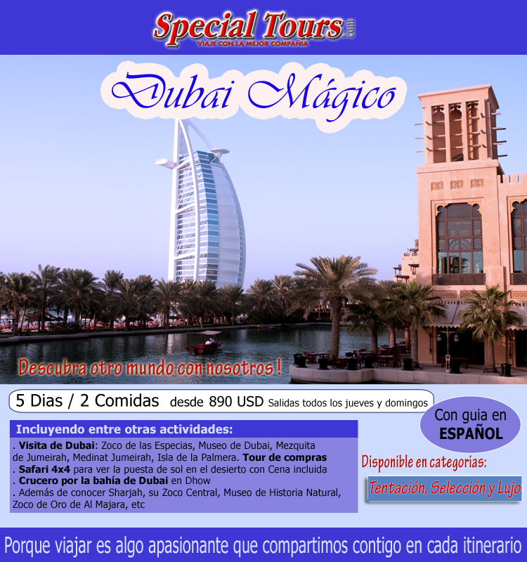 Dubai Paquetes de Viajes